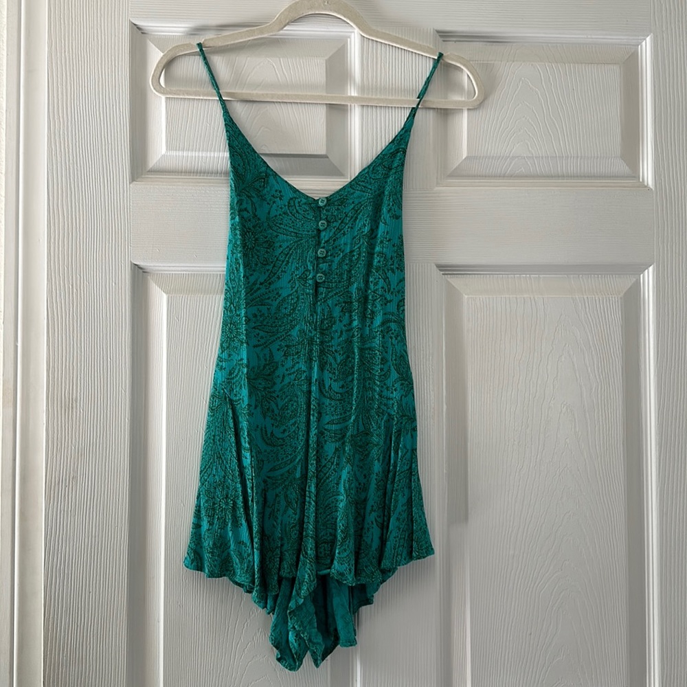 O’Neill Teal Romper Size XS